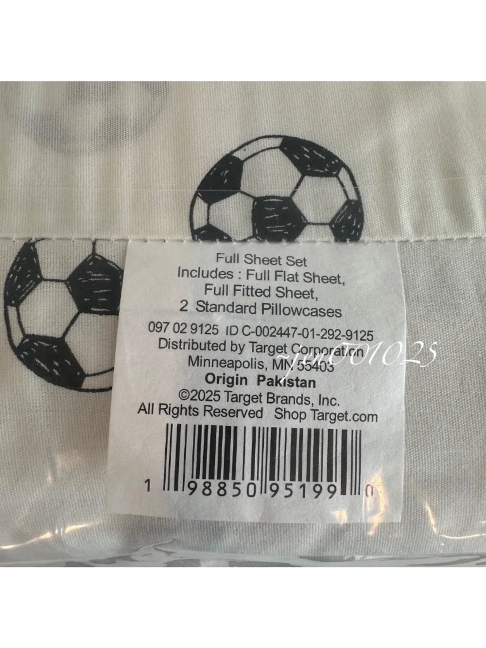 FULL Soccer Kids' Cotton Sheet Set - Pillowfort